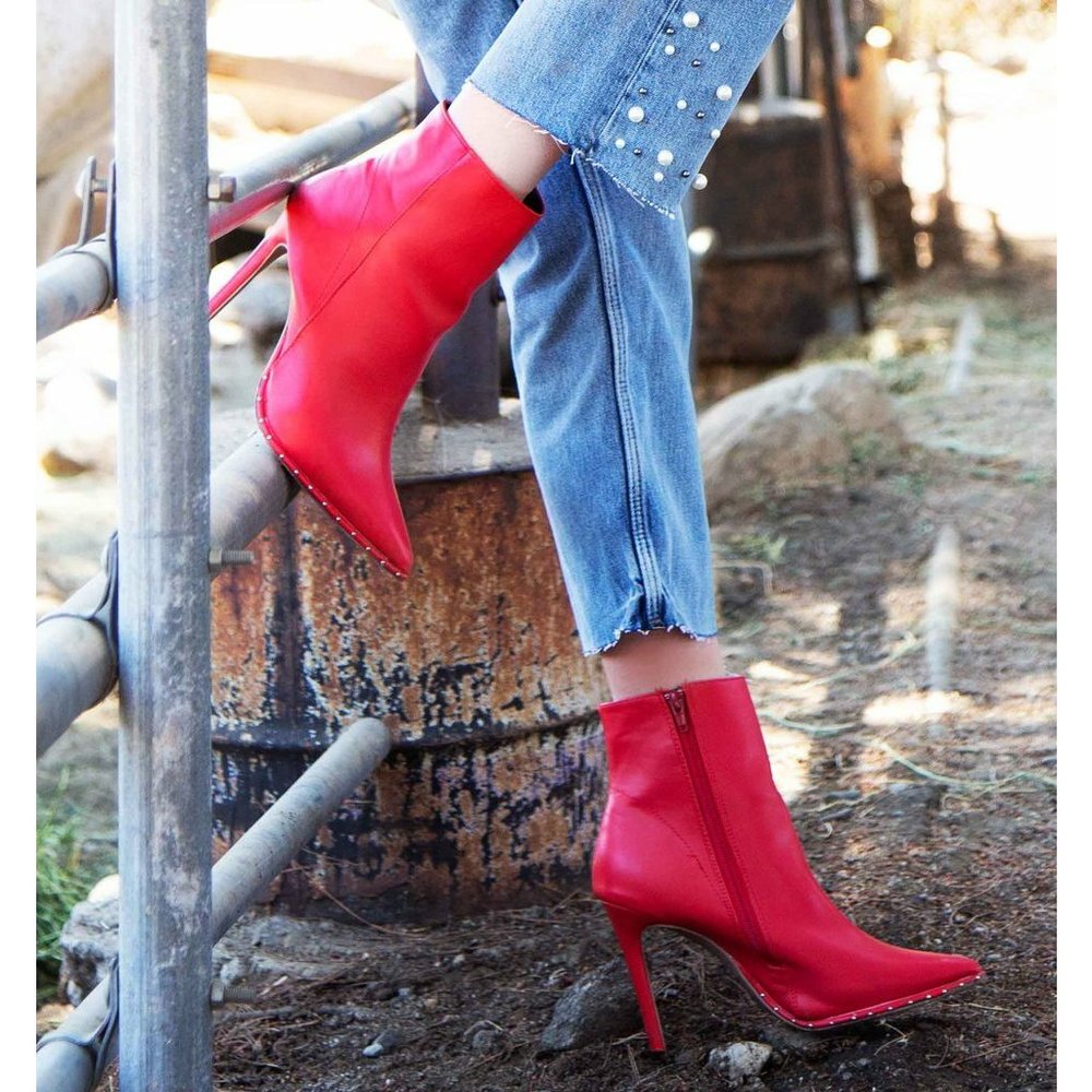 Qupid Vava Stiletto Booties
